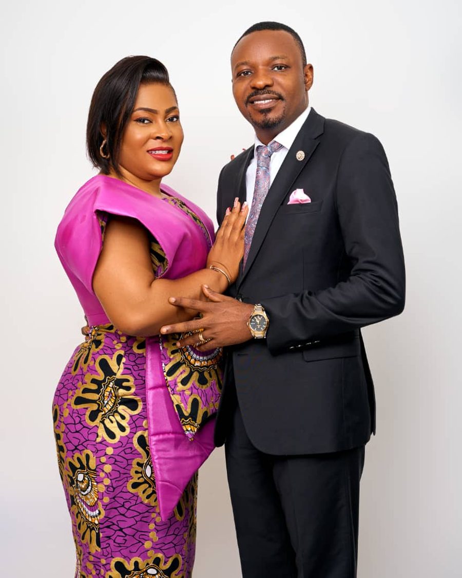 H.E. Dr. E. Paul Mbuagbor and Rev. Lesley Mbuagbor